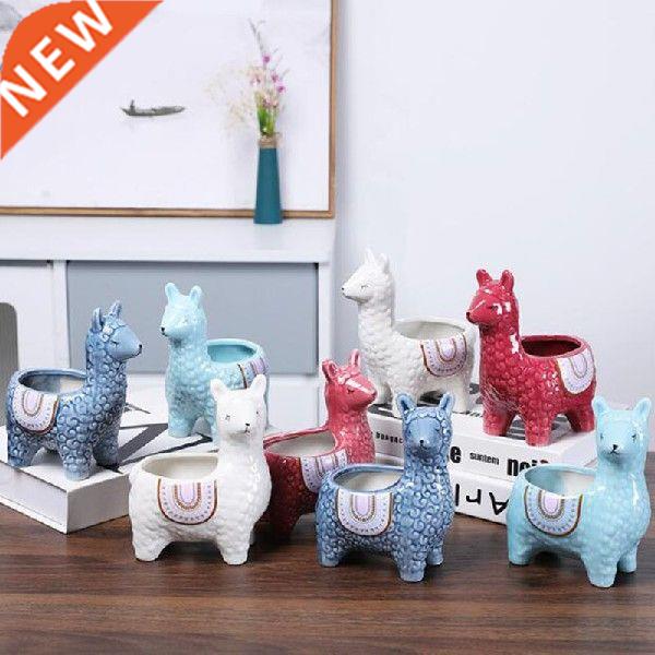 Creative Alpaca Animal Succulent Plant Pot Flowerpot