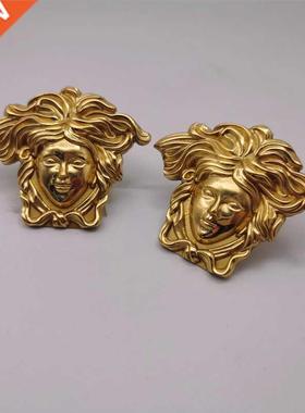 1pc Pure Copper Portrait Drawer Cabinet Door Wardrobe Locker