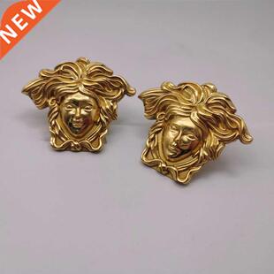 1pc Pure Copper Portrait Drawer Cabinet Door Wardrobe Locker