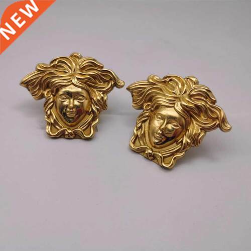 1pc Pure Copper Portrait Drawer Cabinet Door Wardrobe Locker