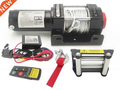 12v/24v 500 lbs electric winch car electric winch winch