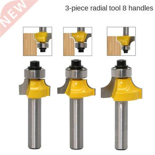 PC 8mm Shank Round-Over Router Bits for wood Woodworking To