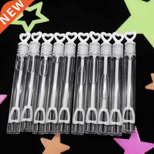 50/100pcs Wedding Soap Bubble Bottles Love Heart Design Soap