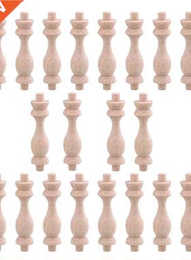 20 Pcs 7.6X1.8Cm Beech Unpainted Unfinished Wood Craft