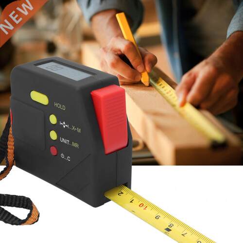 5m Digital Measuring Tape LCD Display Electronic Measuring T