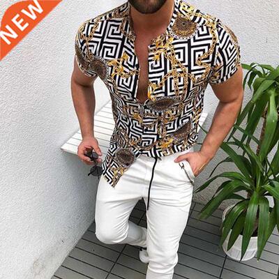 Hot Sale 2022 Summer New European American Men's Clothing Ca