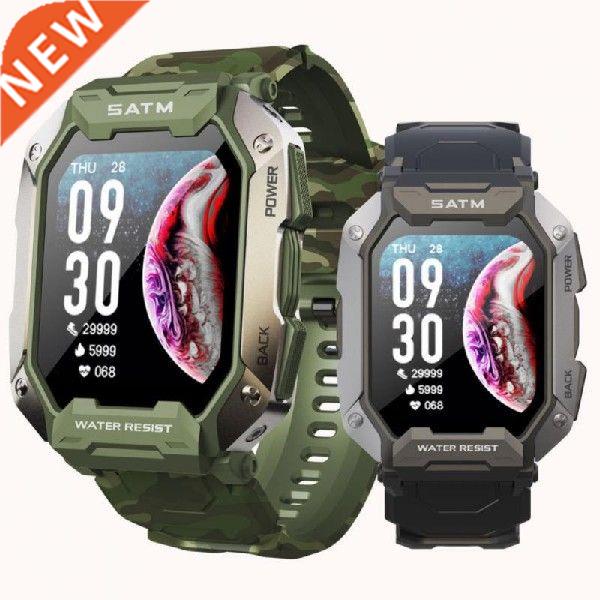 Smart Watch Men IP68 5ATM Waterproof Outdoor Sports Fitness