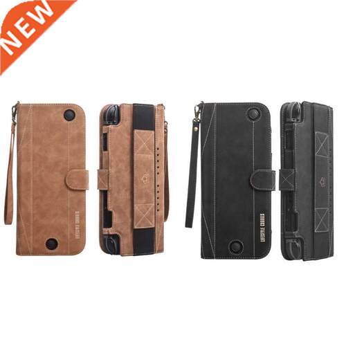 Carrying Leather Pouch Compatible with Switch, Card slot and