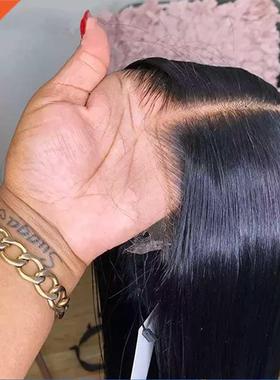 30 nch Straght Lace Front Wg Transparent Lace Frontal Wg