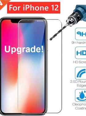 9H Tempered Glass For iPhone 12 7 8 6 S 6S Plus X XR XS MAX