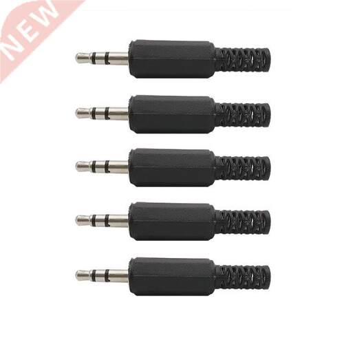 5/10/20Pcs 3.5mm Stereo Plug Male Solder Connector 3.5 mm Au