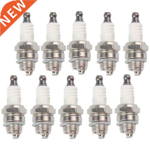 10Pcs L7T Spark Plug for Trimmer Blower Chainsaw Brushcutter