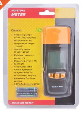 Digital LCD Display Wood Moisture Meter Gauge Humidity Teste