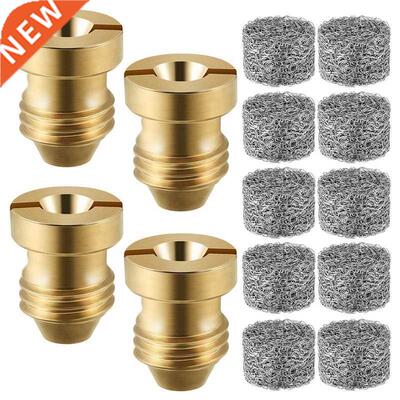 4 Pieces Foam Cannon Orifice Nozzle Tips and 10 Pieces Foam