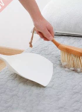 Vanzlife bamboo handle mini brooms shovel set household