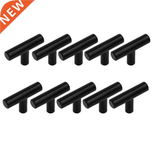 Single Hole Black Cabinet Knobs and Pulls Door Cupboards Dra