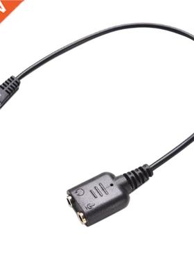 1PC Audio Jack Female to Male RJ9 Plug Adapter Convertor Cab