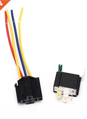 12V 5pin 40A Car Relay 12V 4pin With Copper Terminal Auto Re