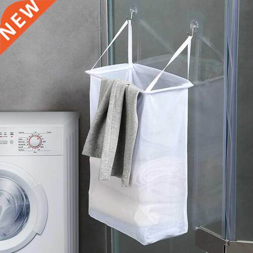 Household Wall Mounted Laundry Basket Dirty Laundry Hamper C