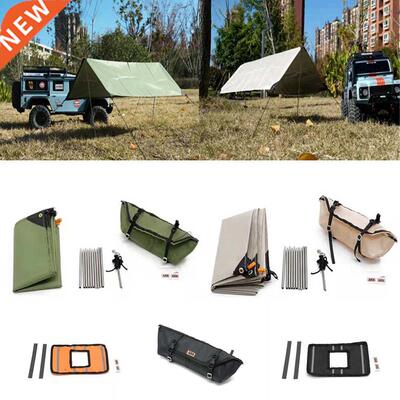 RC Car Decoration Awning Canopy Simulated Tent Tow Rope Flag