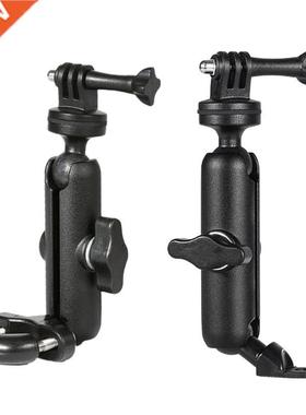 Motorcycle Bike Camera Holder Handlebar Rearview Mirror Moun