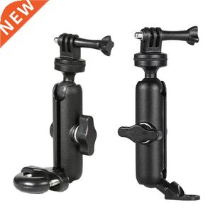 Motorcycle Bike Camera Holder Handlebar Rearview Mirror Moun