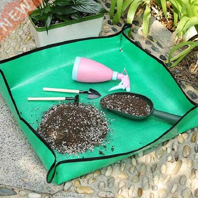 50/68/100CM Planting Mat PE Gardening Potting Mat Gardening