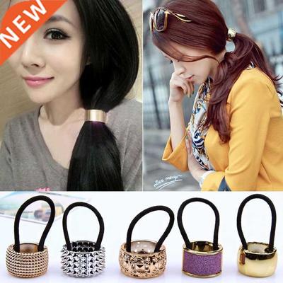 2022 Hairband Pearl Women Hair Accessories Scrunchy Punk Pon