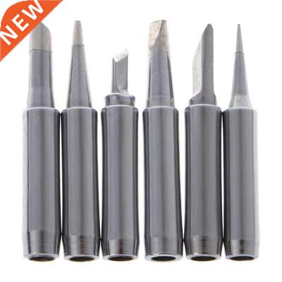 6 Pcs Lead-Free Iron Tips 900M-T For Hakko 96 SAIKE 909D 85