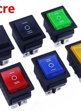 Latching 6P 2Circuits Rocker Switch 16A 250VAC 20A 125V colo