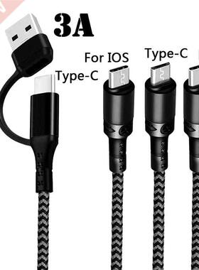 5in1 in1 USB Type C Cable for iPhone 1 12 11 Pro Max XS
