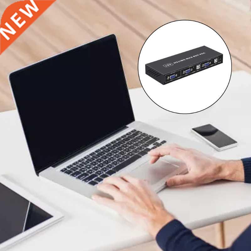 Usb Switch Printer Sharing VGA KVM Switcher Two In One Out P