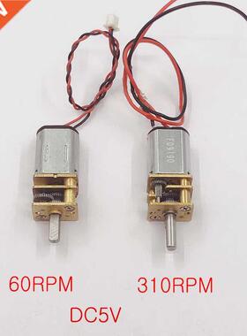 DC 3V 5V 6V 60 70 310RPM Micro mini N20 Ger Motor Slow Spe