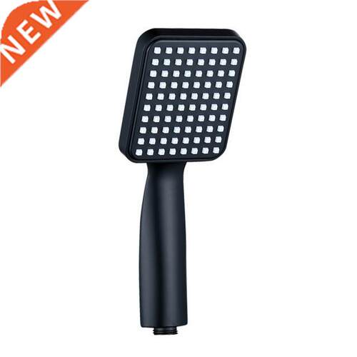 Handheld Bath Rain Showerhead High Pressure Shower Head Blac