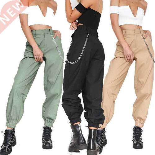 Joggers loose Elegant Trousers Pants Women ladies Bottom