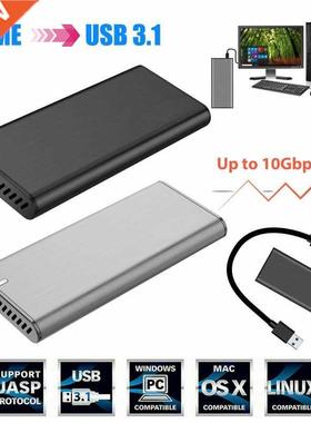 M2 NVMe SSD Case Enclosure M.2 PCI e SSD to Type C USB3.1 U