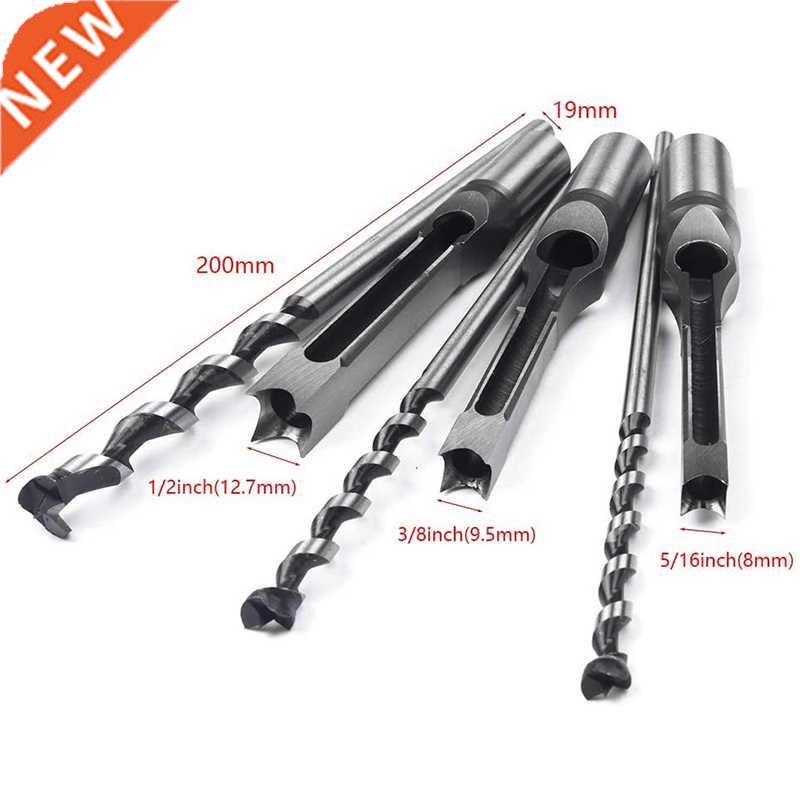 Square Hole Drill Bit Mortising Chisel Hole Drills  Woodw