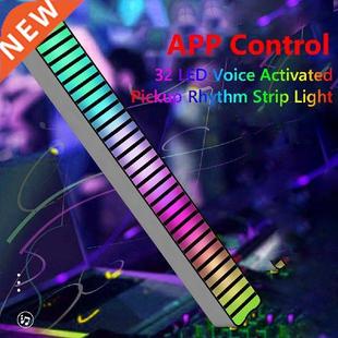 RGB Sound Control LED Strip Light Voice-Activated Pickup