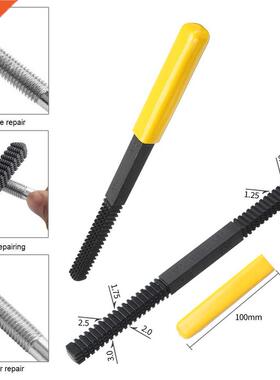 215x10mm Thread Repair Restoration File Teeth Correction Met
