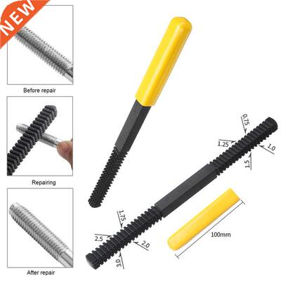 215x10mm Thread Repair Restoration File Teeth Correction Met