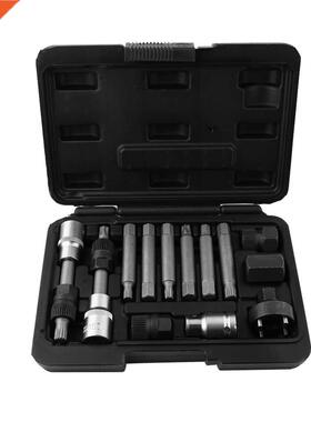 13PCS M8 M10 Spline Tx-Star Hexagon Alternator Freewheel Pul