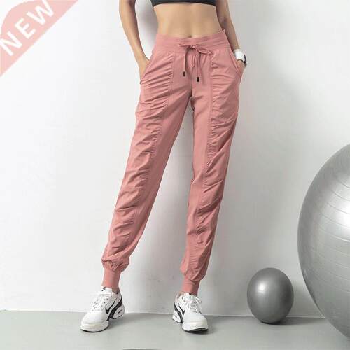 running pants ladies joggers gym pants women休闲运动裤女宽松