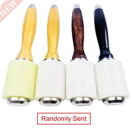 Leather Working Wooden Handle Nylon Hammer 12-ounce