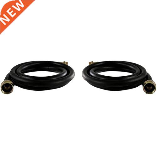 2 Pack Rubber Washing Machine Drainage Pipe Hose,Hot and Co