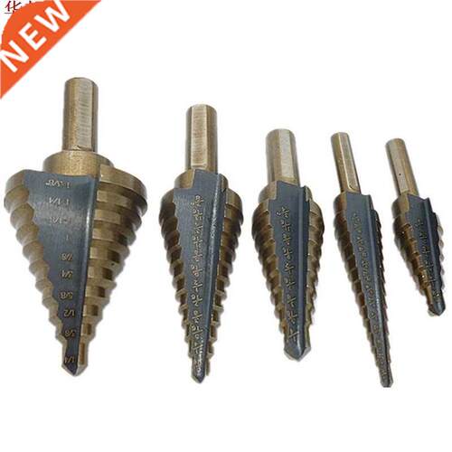 Foret HSS titane enduit étape perceuse bois ensemble