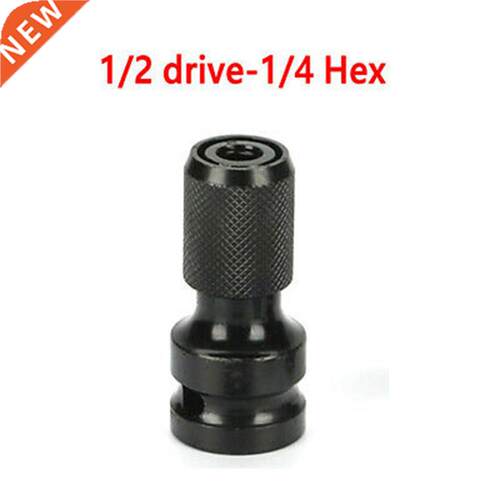 1/2 Inch To 1/4 Inch Hex Socket Adapter Electric Wrench Driv
