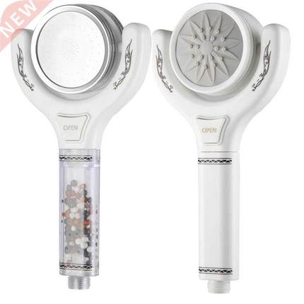 Double Sided Shower Head High Pressure SPA Anion Filter