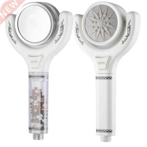 Double Sided Shower Head High Pressure SPA Anion Filter