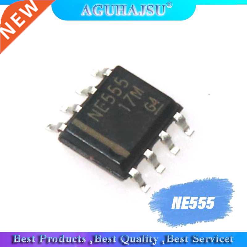 20PCS/Lot NE555 NE555N 555 SMD Chip SOP-8 New Original