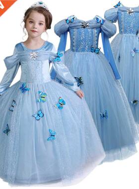 Princess Girl Dress Girl Children Christmas Party Costume Fo